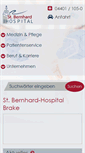 Mobile Screenshot of krankenhaus-brake.de